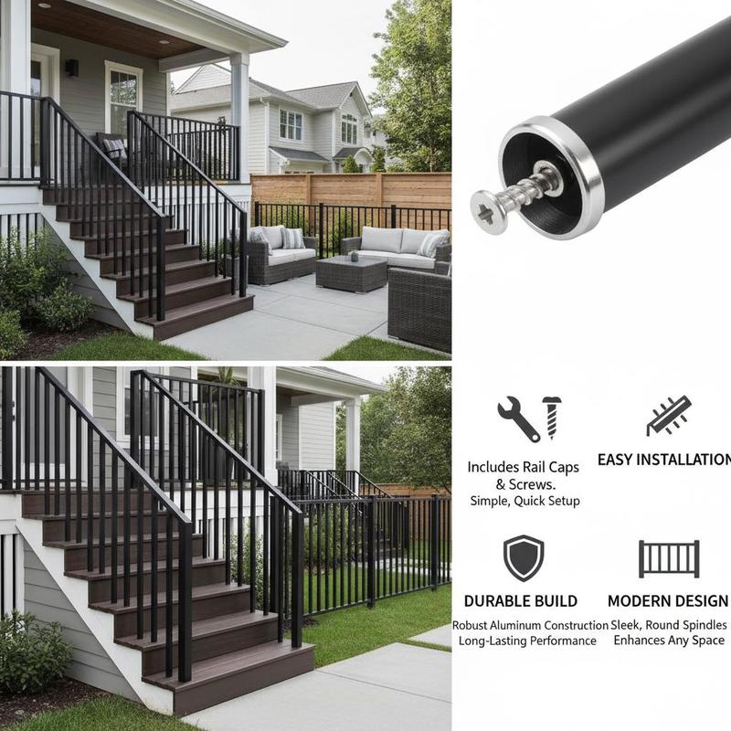 Aluminum Staircase Spindles 26 - đánh giá và giá Deck Screw Stainless