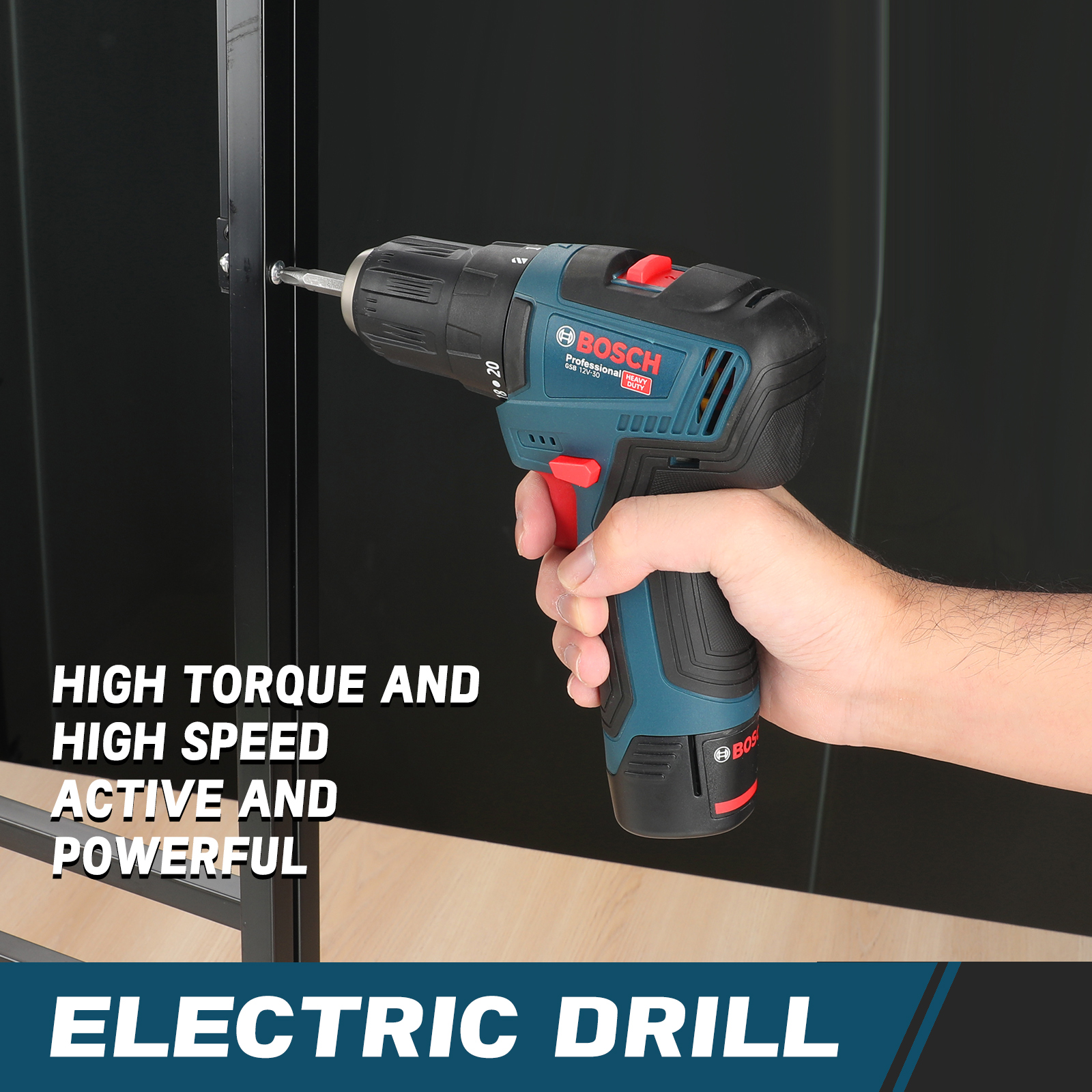 Bosch GSB12V30 Cordless Drill  - đánh giá và giá Home Improvement Jobs
