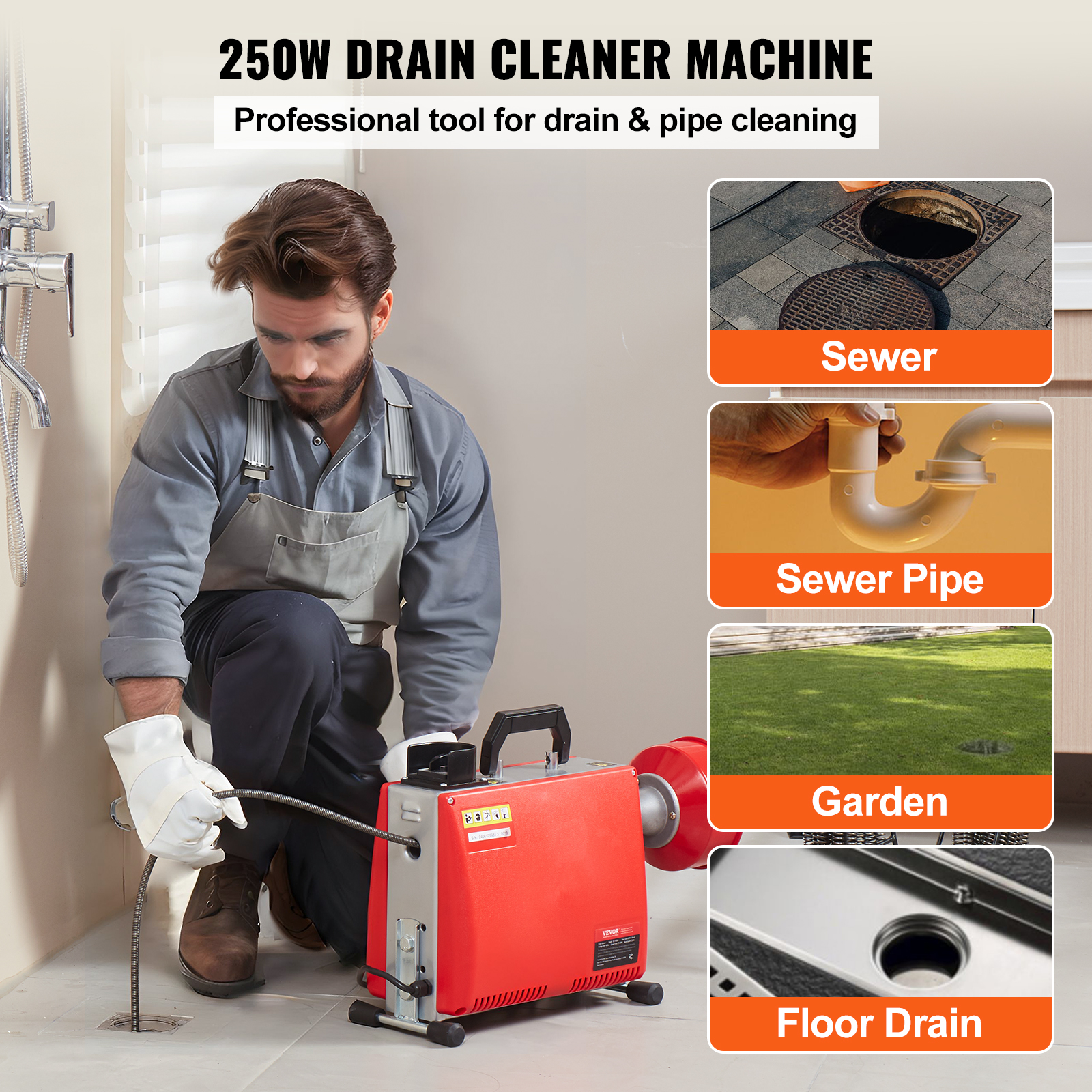 SucceBuy Drain Cleaner Machine - đánh giá và giá Plumbing Snake Drain