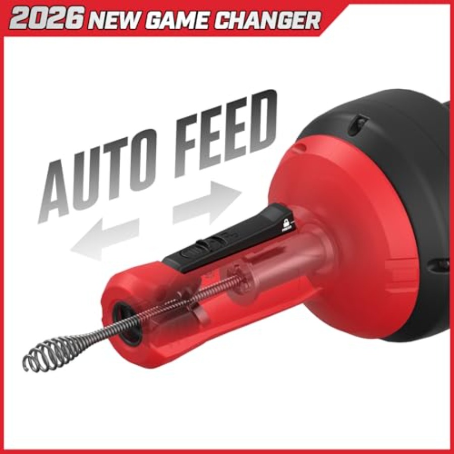 POPULO 12V Cordless Electric D - đánh giá và giá Plumbing Snake Drain