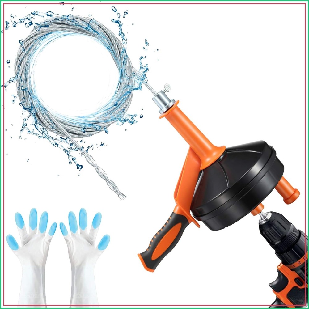 Drain Auger Clog Remover with  - đánh giá và giá Plumbing Snake Drain