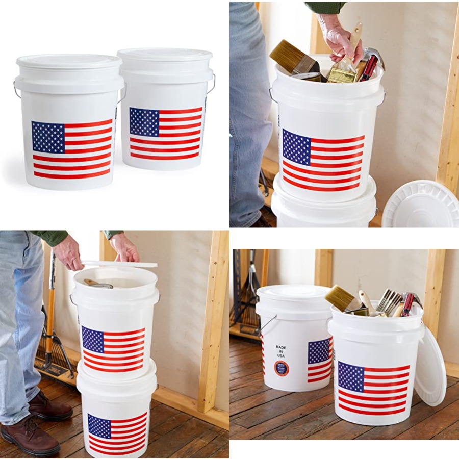 5 Gallon Bucket, Heavy Duty Pl - đánh giá và giá Home Improvement Jobs