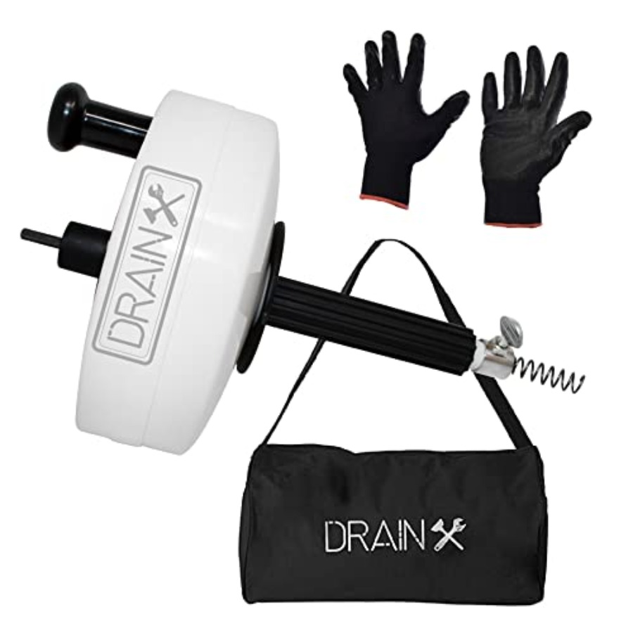 DrainX Power Pro 50-FT Steel D - đánh giá và giá Plumbing Snake Drain