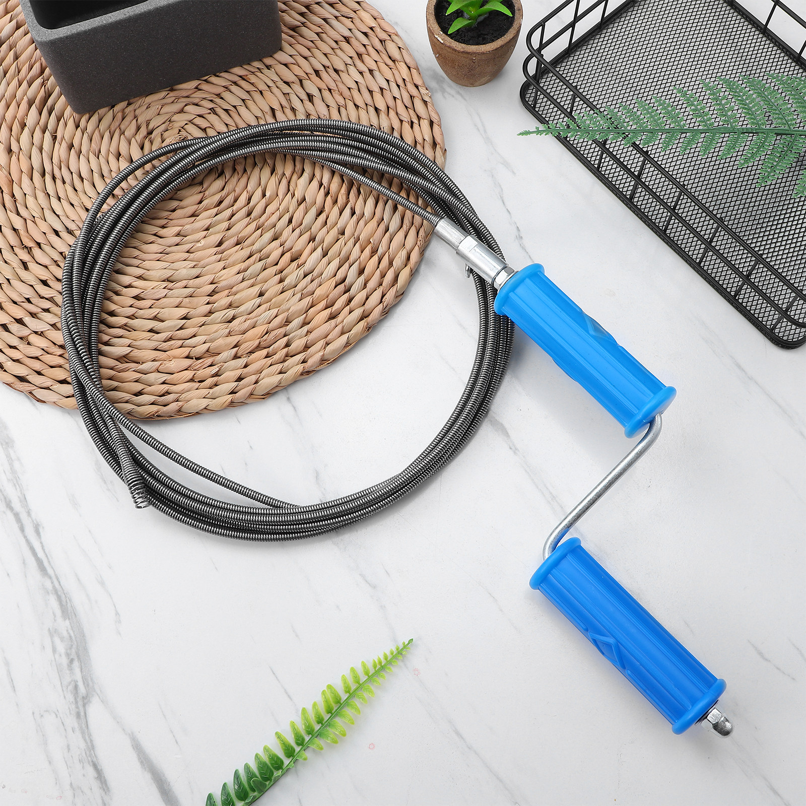 5M Drain Auger Heavy-Duty Stee - đánh giá và giá Plumbing Snake Drain
